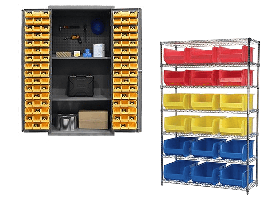auto shop cabinet and shelf