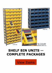 shelf bin units