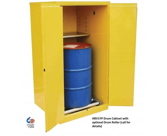 drum storage cabinet